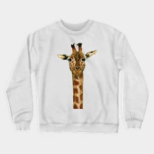 WATERCOLOR GIRAFFE Crewneck Sweatshirt